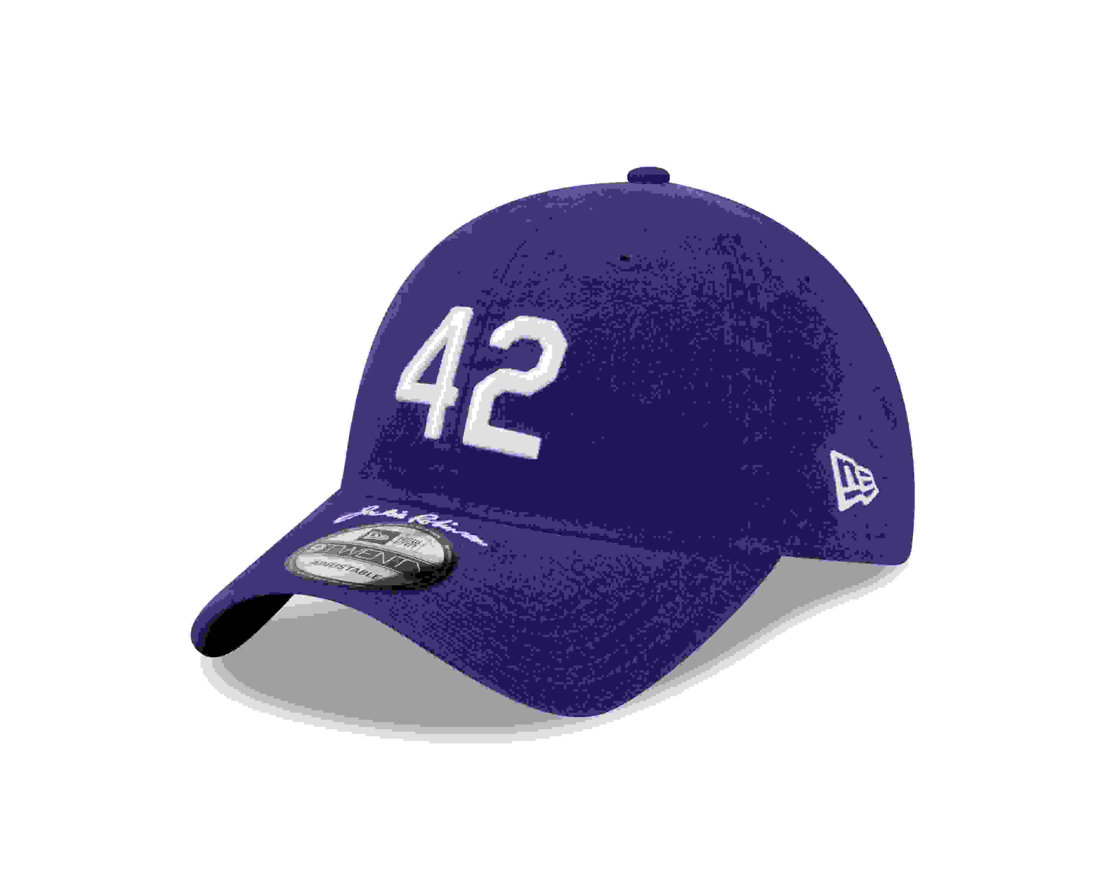 New Era Brooklyn Dodgers 9TWENTY Jackie Robinson 42 Royal Adjustable Hat